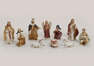 KRIPPEN-FIGUREN-SET PORZ.10-TLG 5-12CM