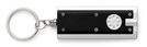 Schluesselanhaenger 'Key Largo', Farbe: Schwarz, Groesse: 6 x 2,4 x 0,6 cm
