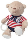Spieluhr Teddy, groß, marine, 1Stück