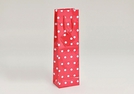 GESCHENKTUETE ROT PUNKTE LACKPAPIER 10X8X35CM