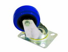 Lenkrolle 80mm blau