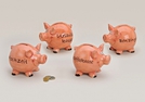 SPARSCHWEIN SPRUECHE KERAMIK 4-F.S.14X11X11CM