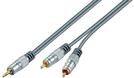 Premium Cinch-Adapter Cinch/3,5mm Stereo-Klinke, 2,50m