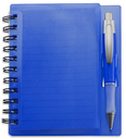 Notizringbuch 'Penelope', Farbe: Blau, Groesse: 14,4 x 1,2 x 15,5 cm