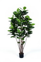 Gummibaum, 120cm, Kunstpflanze