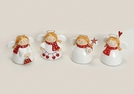 DEKO-ENGEL KERAMIK SORT.9CM