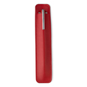 Kugelschreiber 'Oviedo', Farbe: Rot, Groesse: 15,9 x 3,5 x 0,1 cm