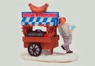 MINIATUR WEIHNACHTSF.WUERSTCHENSTAND POLY 7CM
