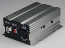 Mini Car-Amplifier ''CT-C2'' 2-Kanal, 2x 150W max., Hoch-/Tiefpass-Filter