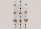 WEIHNACHTSGIRLANDE BAUM/STERN/HERZ 3-F.S.82CM