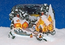 WINTERSZENE M.BELEUCHT.POLY 20X15X12CM