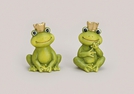 FROSCHKOENIG AUS TON 2-F.S.8X7X12CM