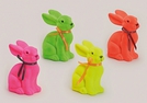 HASE BEFLOCKT KUNSTST.4-F.S.25CM