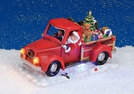 WEIHNACHTSAUTO M.MUSIK+BEL.BEWEGL.BAUM POLY