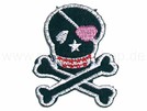 P-042 Aufnäher Patch Skull mit Augenklappe