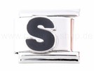 Italian Charm Glieder Armband Buchstaben "S"