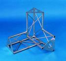 DECOTRUSS Ecke 3-Weg li SAL 34 silber