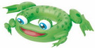 Ringtiere Krabbe/Frosch/Fisch Sortiment mit 6 Stück