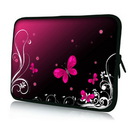 Notebook Sleeve (Neopren) PEDEA 17,3'' / 43,9 cm Schmetterling