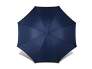 Portierschirm, gerader Holzgriff, Farbe: Blau, Groesse: Ø 130 x 100,5 cm