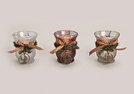 WINDLICHT GLAS HIRSCH 3-F.S.7X9CM