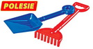 Harke und Schaufel L 13 cm
