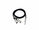 Kabel XXK-15 2XLR-male/Klinke-St.str.1,5m