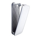 Star-Case® Flip ''Roma'' Montone für Apple iPhone 5C echt Leder White