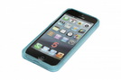 Silicon Case (Flex) für Apple iPhone 5S light blue