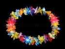Alohaketten Hawaiiketten Blumen LED multicolor