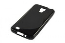 Silicon Case (S-Curve) für Samsung I9295 Galaxy S4 Active black