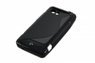 Silicon Case (S-Curve) für HTC Velocity 4G black