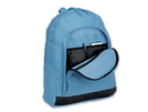Rucksack aus Polyester 420D. 1 Hauptfach und 3 weitere Faecher, Handyfach. Kapazitaet 22 l.