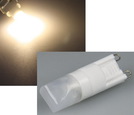 LED Stiftsockellampe G9, 1 HighLumen LED, 3000k, 110lm, 120°, 230V/2W, warmweiß