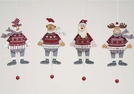 WEIHNACHTS-HAMPELMANN-FIGUREN HOLZ SORT.14CM