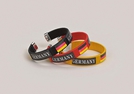 ARMREIF DEUTSCHLAND SET SCHWARZ/GELB/ROT