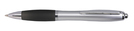 Kugelschreiber "Sway", schwarz/silber, 14 cm
