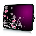 Notebook Sleeve (Neopren) PEDEA 13,3'' / 33,8 cm red Flowers