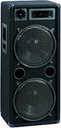 PA-Box DJ-Pro 1500 2x38cm Bass/MT+HT, 1500W max /8Ohm