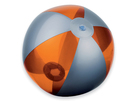 Strand-Wasserball aus Kunststoff mit sechs Segmenten.