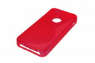 Silicon Case (S-Curve) für Apple iPhone 5S red