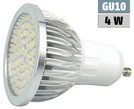 LED-Strahler McShine ''LS-580'' GU10, 230V, 70 SMD LEDs, 385Lm, warmweiß