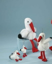Storch, 30 cm, Plüsch, 1Stück