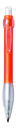 Kugelschreiber 'Clear', Farbe: Orange, Groesse: Ø 1,4 x 13,1 cm