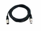 Kabel FP-50 XLR 5pol m/f schwarz 5,0m