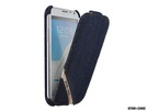 Star-Case® Flip ''Roma'' Jeans Denim für Samsung N7100 Galaxy Note II