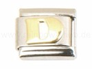 Italian Charm Glieder Armband Buchstaben "D"