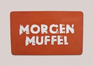 FRUEHSTUECKSBRETT MORGENMUFFEL MELAMIN 23X14C