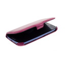 Star-Case® Book Case ''Paris'' Rabat für Samsung i9300 Galaxy S3 Leder Fuchsia