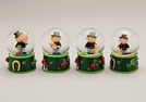 SCHNEEKUGEL SCHORNSTEINFEGER POLY 4-F.S.9CM
